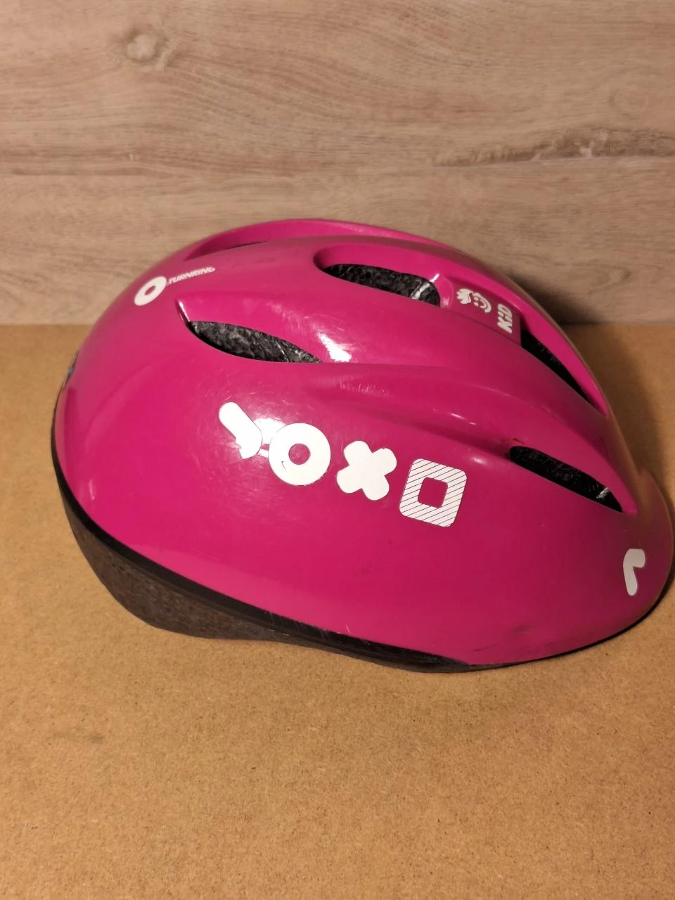 Casque vélo enfant B’TWIN – rose – taille 47-53 cm – photo 2